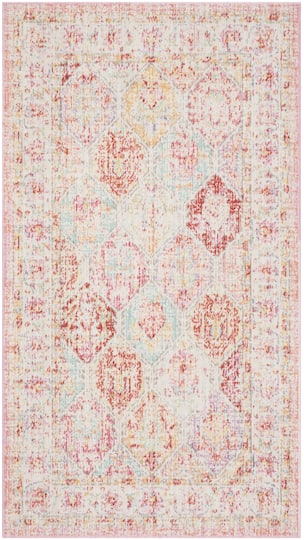 Windsor Distressed Quilted 3&#x27; X 10&#x27; Area Rug